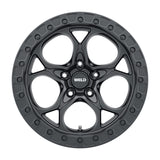 Weld Off-Road W108 17X9.0 Ledge 5X127 ET-12 BS4.50 Satin Black 71.5