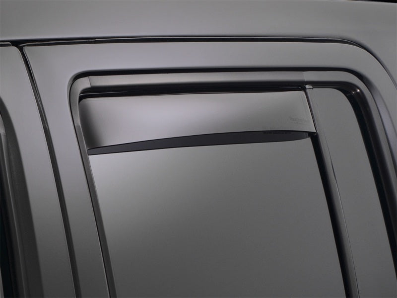 WeatherTech 10+ Lexus GX Rear Side Window Deflectors - Dark Smoke