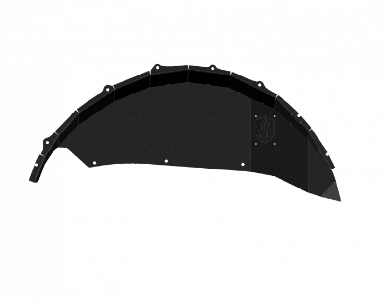 Road Armor 18-20 Jeep Wrangler JL Stealth Rear Fender Liner Body Armor - Black Steel - Underdog Motorsports