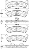 StopTech Street Select Brake Pads - Front