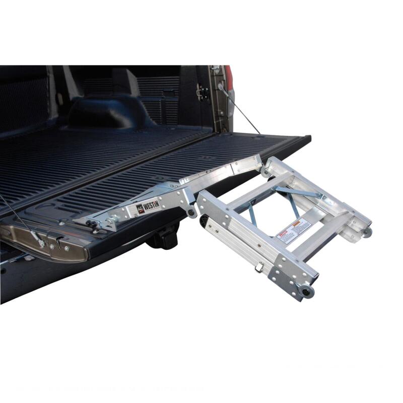 Westin Truck-Pal Tailgate Ladder - Aluminum