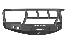 Road Armor 14-15 Chevy 1500 Stealth Front Winch Bumper w/Titan II Guard - Tex Blk