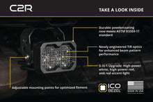 Load image into Gallery viewer, Diode Dynamics C2R White Flood Standard LED Pod (Single)