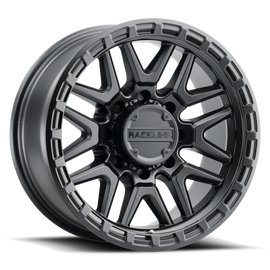 Raceline 953B Krank 18x9in / 8x165.1 BP / 18mm Offset / 125.2mm Bore - Satin Black Wheel