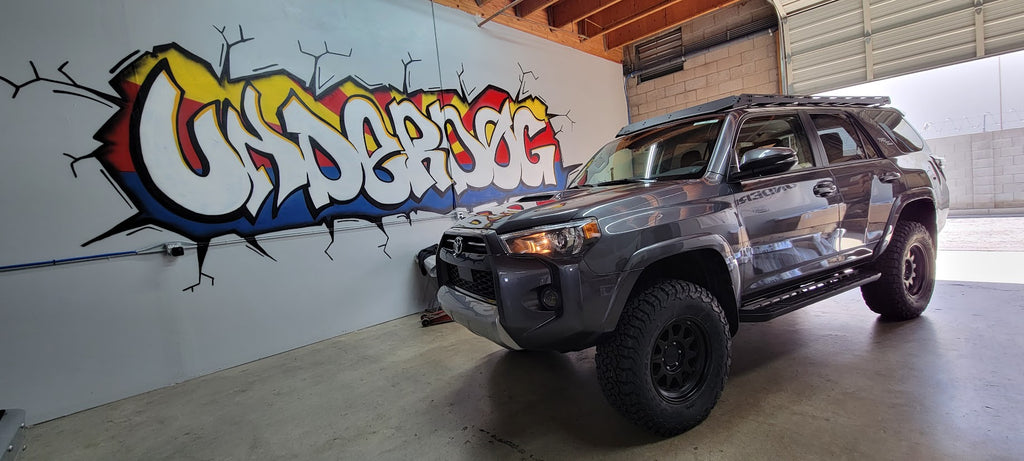 Bilstein OME 3" 5100 Lift Kit setup installed on a 2010–2024 Toyota 4Runner, demonstrating increased ground clearance and improved suspension performance for off-roading adventures.