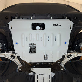RIVAL Aluminum Engine Skid Plate 2022-2025 Ford Maverick | Except Tremor
