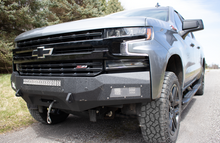 Load image into Gallery viewer, Fishbone Offroad 19-21 Chevrolet Silverado 1500 Rockfish Front Bumper - Black Texture