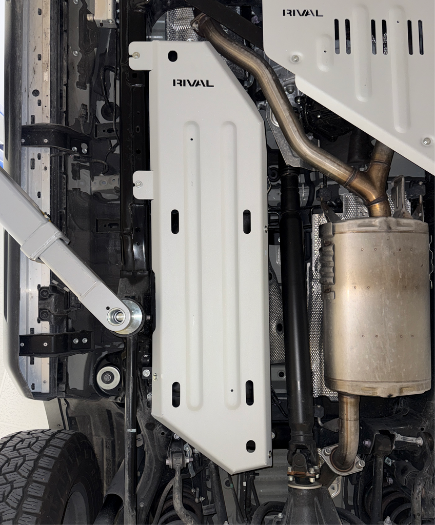 RIVAL Aluminum Fuel Tank Skid Plate 2024-2025 Toyota Land Cruiser | 2024-2025 Lexus GX550