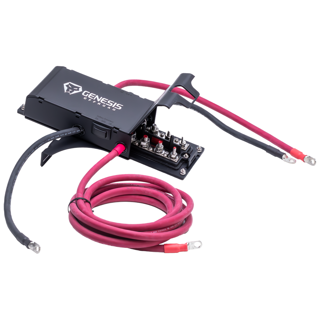 2020-2023 Diesel Wrangler Dual Battery Kit - Under Hood