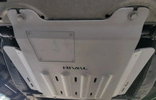 Load image into Gallery viewer, RIVAL Aluminum Transmission Catalytic Converter Skid Plate 2015-2025 Ford F-150 EcoBoost V8 except PowerBoost