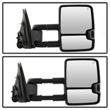 Load image into Gallery viewer, xTune Chevy Silverado 14-16 Heated Amber LED Signal Mirror Chrome MIR-CSIL14S-G3C-PWH-AM-SET