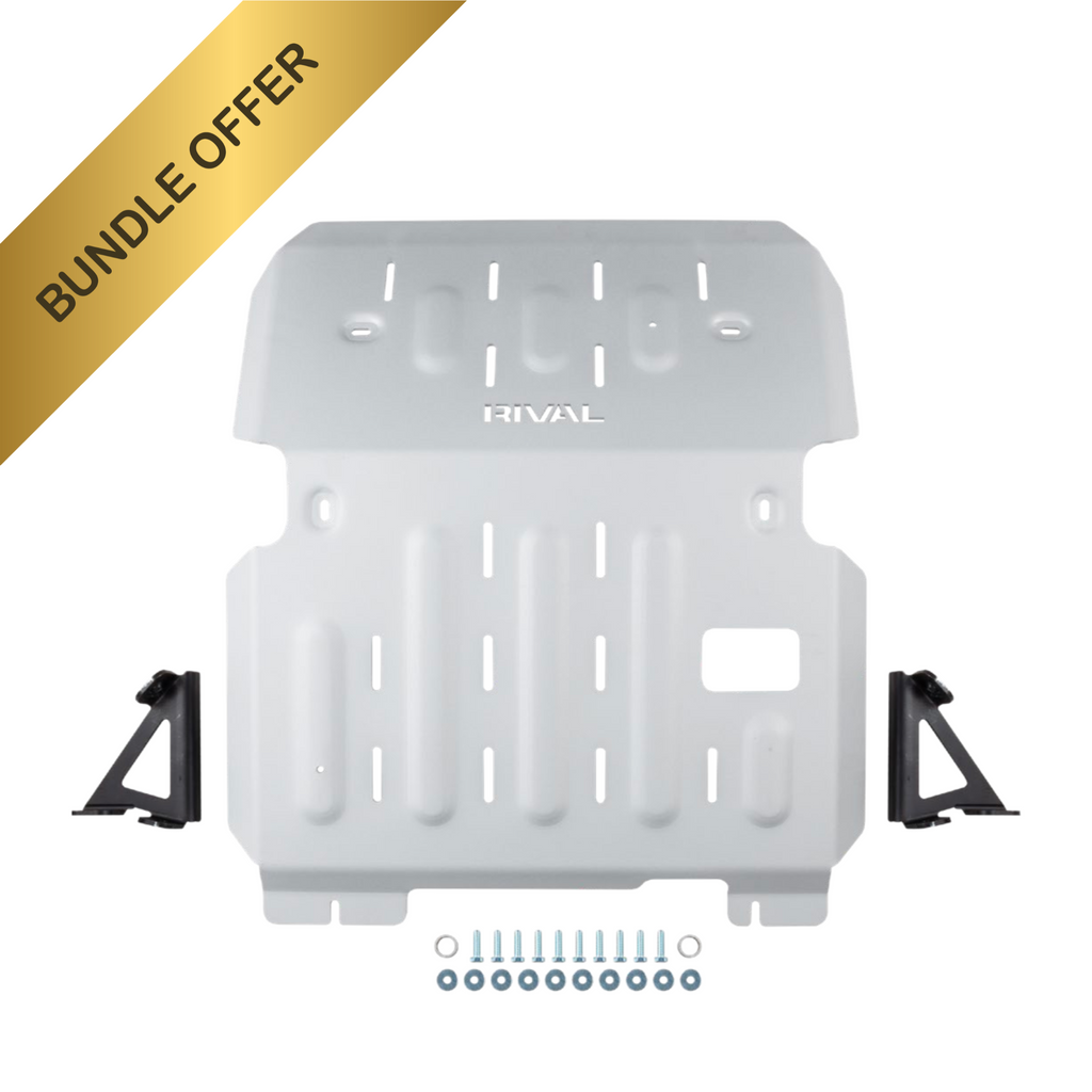 RIVAL Aluminum Engine Skid Plate Cadillac Escalade GMC Sierra Yukon Chevrolet Tahoe Silverado