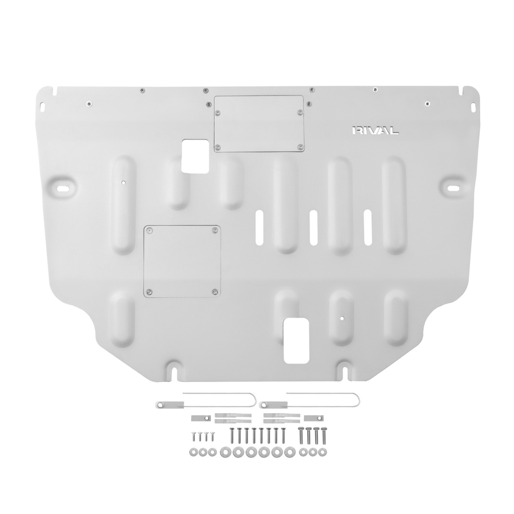RIVAL Aluminum Engine Skid Plate 2025 Ford Maverick Tremor | 2022-2025 Ford Bronco Sport with polymer oil pan