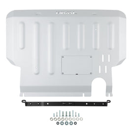RIVAL Aluminum Engine Skid Plate 2022-2024 Subaru Forester Wilderness | 2018-2025 Subaru Crosstrek including Wilderness