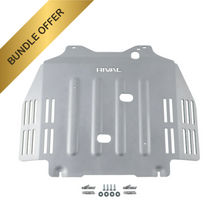 Load image into Gallery viewer, RIVAL Aluminum Transmission Catalytic Converter Skid Plate Toyota Tundra CrewMax 2021-2025 (except Hybrid)