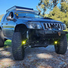 Load image into Gallery viewer, Jeep WJ Grand Cherokee Steerable Knuckle Pod Light Mounts (1999-2004)