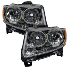Load image into Gallery viewer, Oracle 11-13 Jeep Grand Cherokee SMD HL (Non-HID) - Chrome - ColorSHIFT w/ 2.0 Controller
