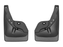 Load image into Gallery viewer, WeatherTech 2024 Toyota Tacoma No Drill Front MudFlaps - Black