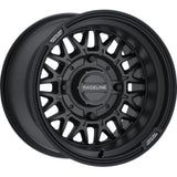 Raceline A13B Omega 15x10in/4x156 BP / 0mm Offset /132.5mm Bore - Satin Black Wheel
