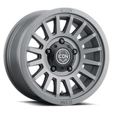 ICON Recon SLX 18x9 6x5.5 BP 0mm Offset 5in BS 106.1mm Hub Bore Charcoal Wheel
