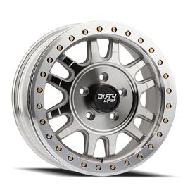 Dirty Life 9309R Canyon Pro 15x7 4-137 13mm Offset/106.25mm Hub Machined - Beadlock
