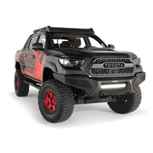 Load image into Gallery viewer, Go Rhino 16-21 Tacoma Element Front Bumper w/ Power Actuated Hide-away Light Bar Mount Tex Black