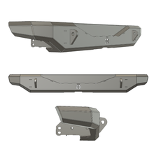 Load image into Gallery viewer, Gauntlet Series Rear Bumper for Jeep JK Wrangler (2007-2018)