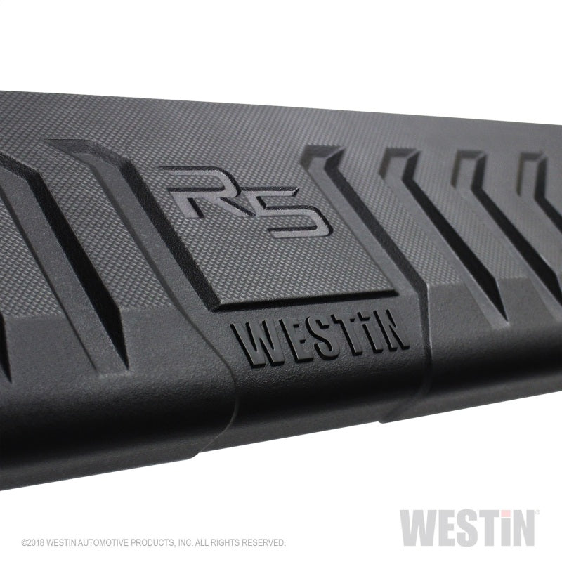 Westin 07-18 Chevrolet Silverado 1500 CC 5.5ft Bed R5 M-Series W2W Nerf Step Bars - Polished SS