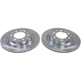 Power Stop 23-24 Toyota Sequoia Rear Drilled & Slotted Rotor - Pair