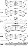 StopTech Street Brake Pads