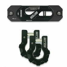 Load image into Gallery viewer, Color Matched Recessed Winch Shackle &amp; Fairlead Kit + 3/4” Extreme Duty Aluminum Shackles (ceramic coated)lifetime warranty