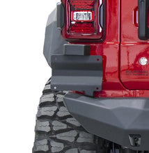 Load image into Gallery viewer, Aluminum Rear Bumper Replacement License Plate Mount Jeep Wrangler JL 2018-2025