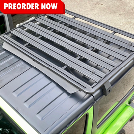 RIVAL Aluminum No-Drill Roof Rack 2018-2025 Jeep Wrangler JL 2-Door | 2020-2025 Jeep Gladiator
