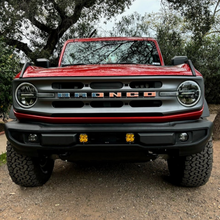 Load image into Gallery viewer, 2021-2023+ Ford Bronco Stock Plastic Bumper Dual Light Mount