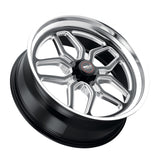 Weld S107 22X9 Laguna 5X115 ET20 BS5.75 Gloss Black MIL Dia 71.5