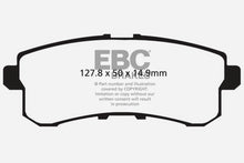 Load image into Gallery viewer, EBC 11-13 Infiniti QX56 5.6 Greenstuff Rear Brake Pads