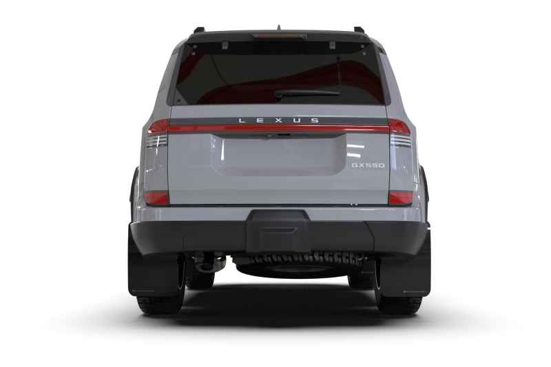 Rally Armor 24-26 Lexus GX 550 Luxury Black UR Mud Flap - Metallic Black Logo