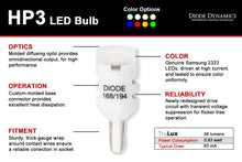 Load image into Gallery viewer, Diode Dynamics 194 LED Bulb HP3 LED - Cool - White (Pair)