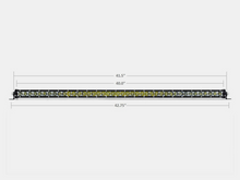 Load image into Gallery viewer, Cali Raised 42 Slim Single Row Led Bar Amber