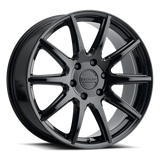 Raceline 159B Spike 22x9.5in / 6x135 BP / 35mm Offset / 87.1mm Bore - Gloss Black Wheel