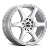 Raceline 146S Matrix 18x8in / 5x114.3/5x127 BP / 40mm Offset / 72.62mm Bore - Gloss Silver Wheel