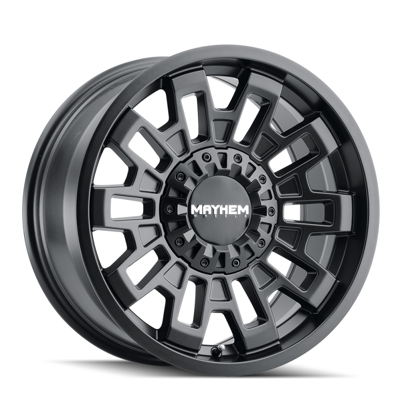 Mayhem 8113 Cortex 20x10 / 6x135 BP / -19mm Offset / 106mm Hub Matte Black Wheel