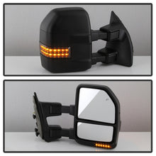 Load image into Gallery viewer, xTune 08-15 Ford F-250 SD Heated Adj LED Signal Power Mirror - Smk (MIR-FDSD08S-G4-PW-RSM-SET)