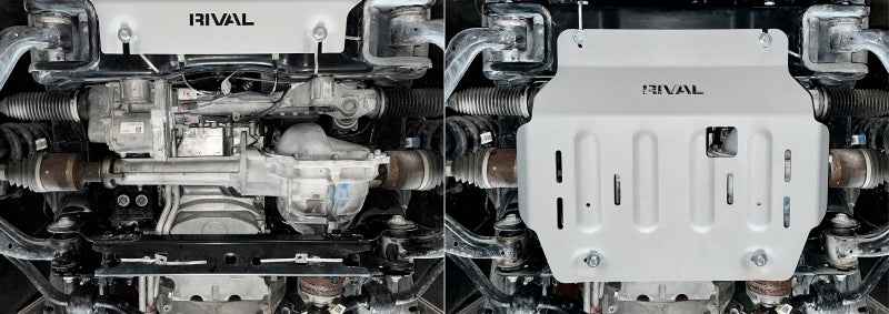 RIVAL 2015-Present Ford F150 Aluminum Engine Skid Plate Except 2.7