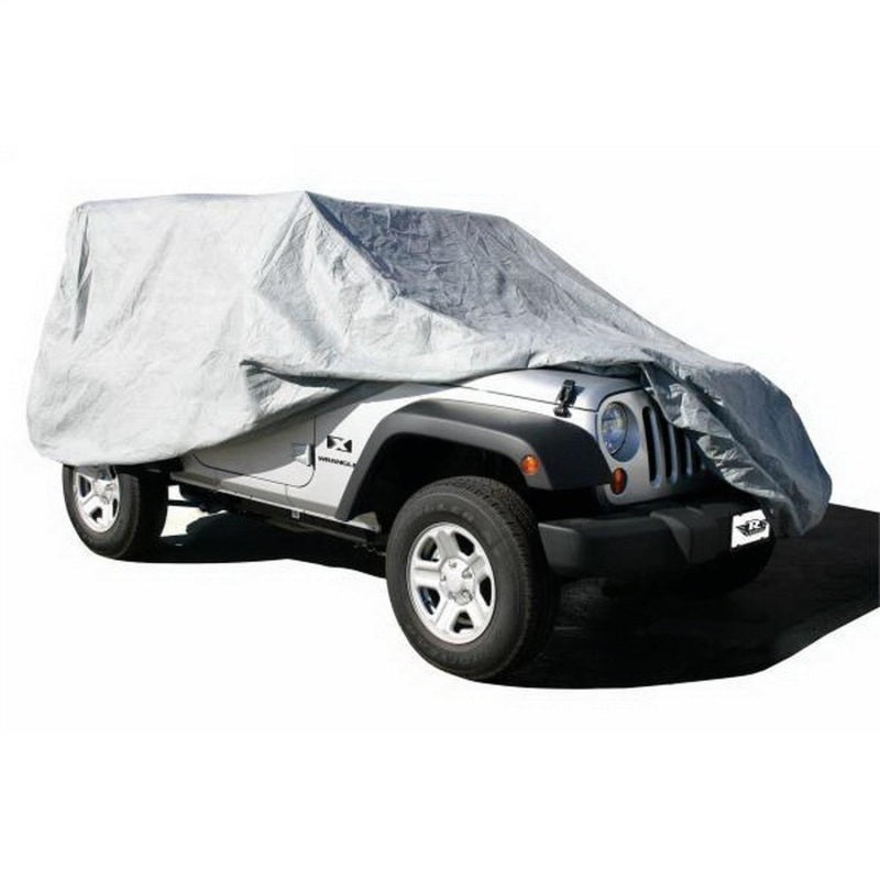 Rampage 2007-2018 Jeep Wrangler(JK) Car Cover - Grey