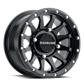 Raceline A95B Trophy 14x7in / 4x156 BP / 38mm Offset / 132.5mm Bore - Satin Black Wheel