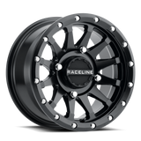 Raceline A95B Trophy 14x7in / 4x156 BP / 10mm Offset / 132.5mm Bore - Satin Black Wheel