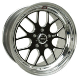 Weld S77 18x11 / 5x4.75 BP / 4.2in. BS Black Wheel (Low Pad) - Non-Beadlock