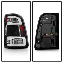 Load image into Gallery viewer, Spyder Apex 19-23 Dodge Ram 1500 (w/ Factory LED) LED Tail Light - Black (ALT-YD-DR19LEDT2-SEQ-BK)