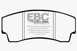 EBC 99-02 Noble M12 2.6 Twin Turbo Redstuff Rear Brake Pads